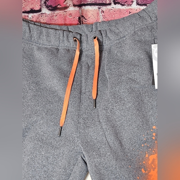 Ecko Unltd Gray Joggers with Orange Accents Mens Large - Picture 4 of 15